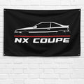 NX Coupe 1990-1994 3x5 ft Flag Garage Wall Decor Birthday Gift Banner
