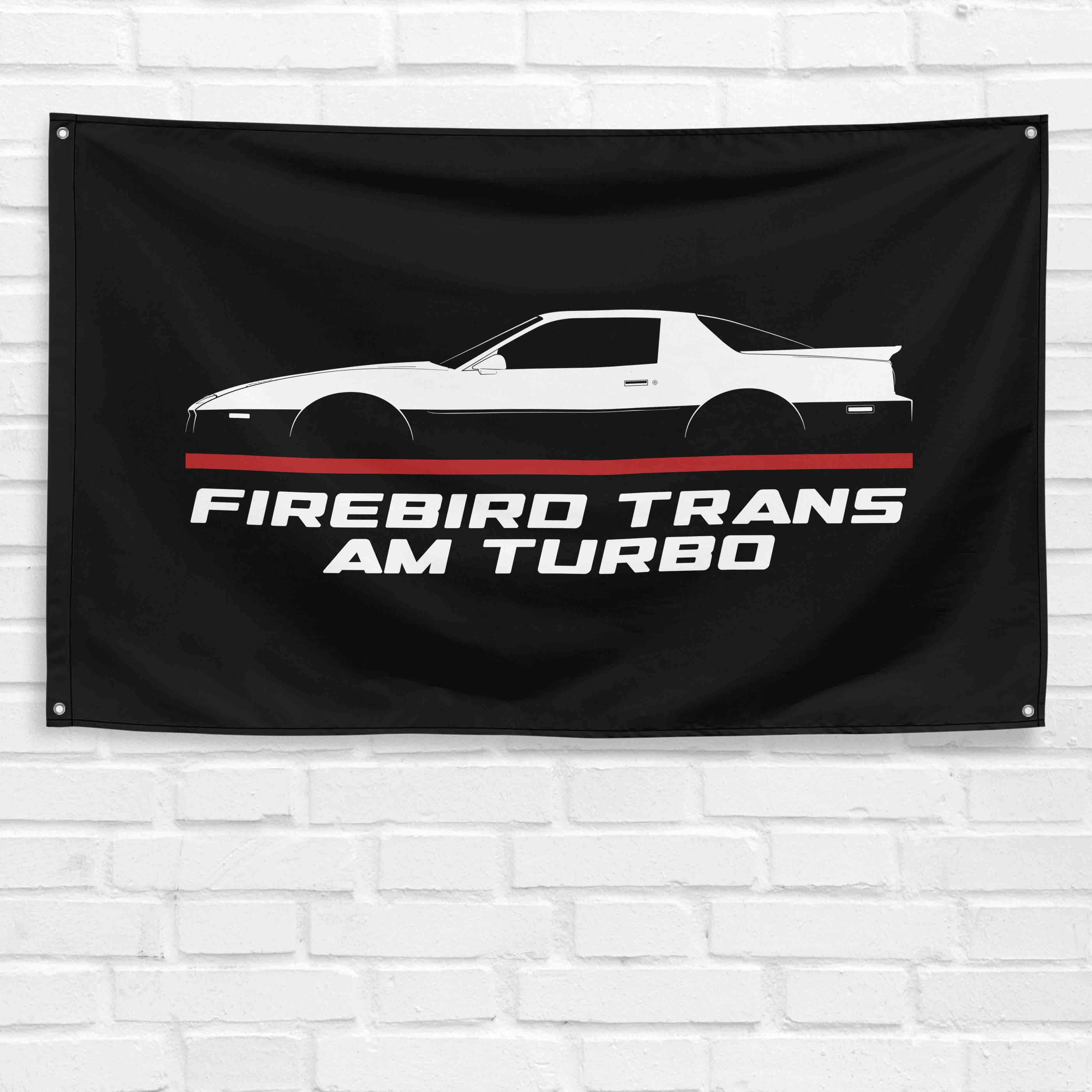 Firebird Trans-Am Turbo 1982-1992 3x5 ft Flag Garage Wall Decor Banner