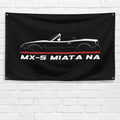 MX-5 Miata NA 1989-1997 3x5 ft Flag Garage Wall Decor Birthday Gift Banner