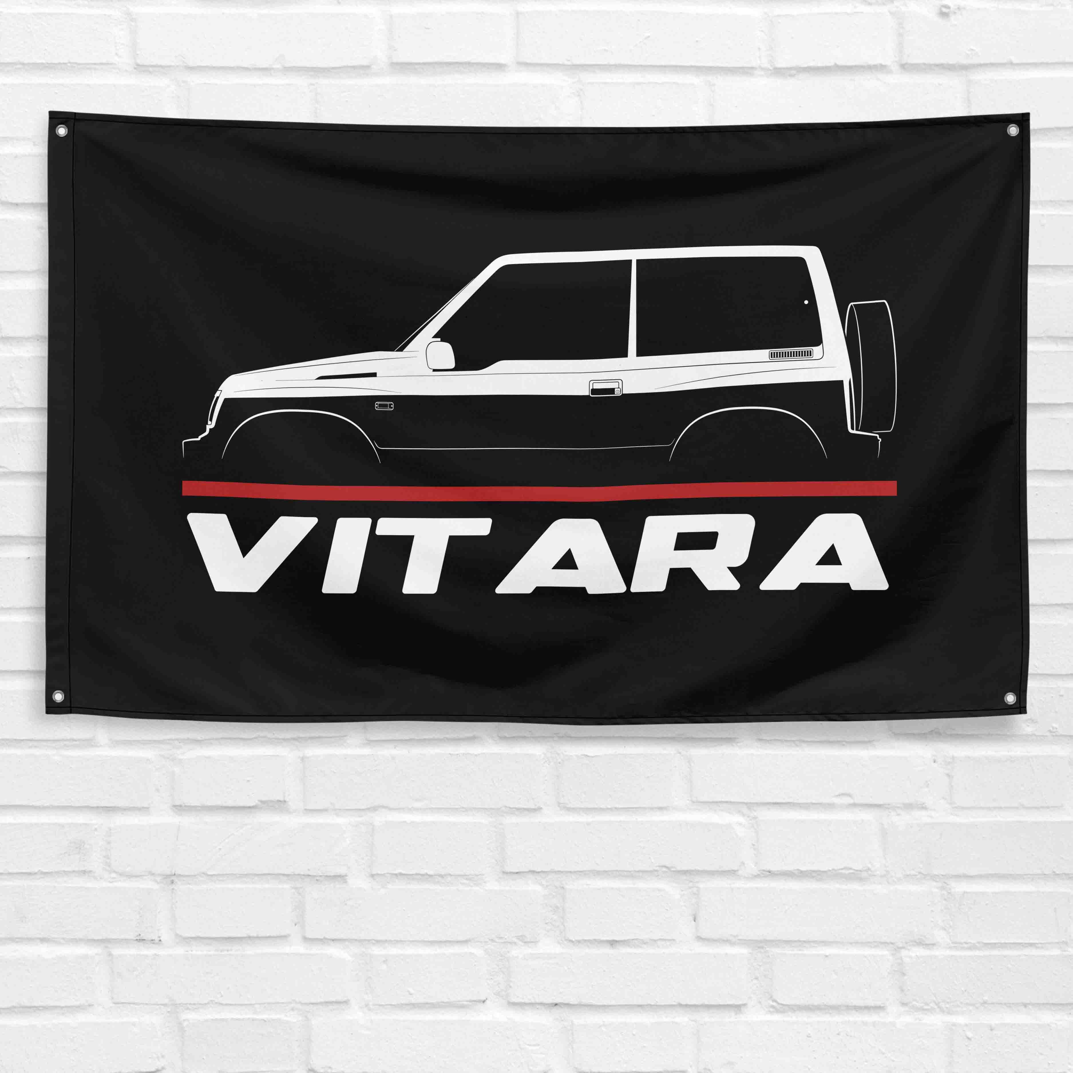 Vitara 1989-1998 3x5 ft Flag Garage Wall Decor Birthday Gift Banner