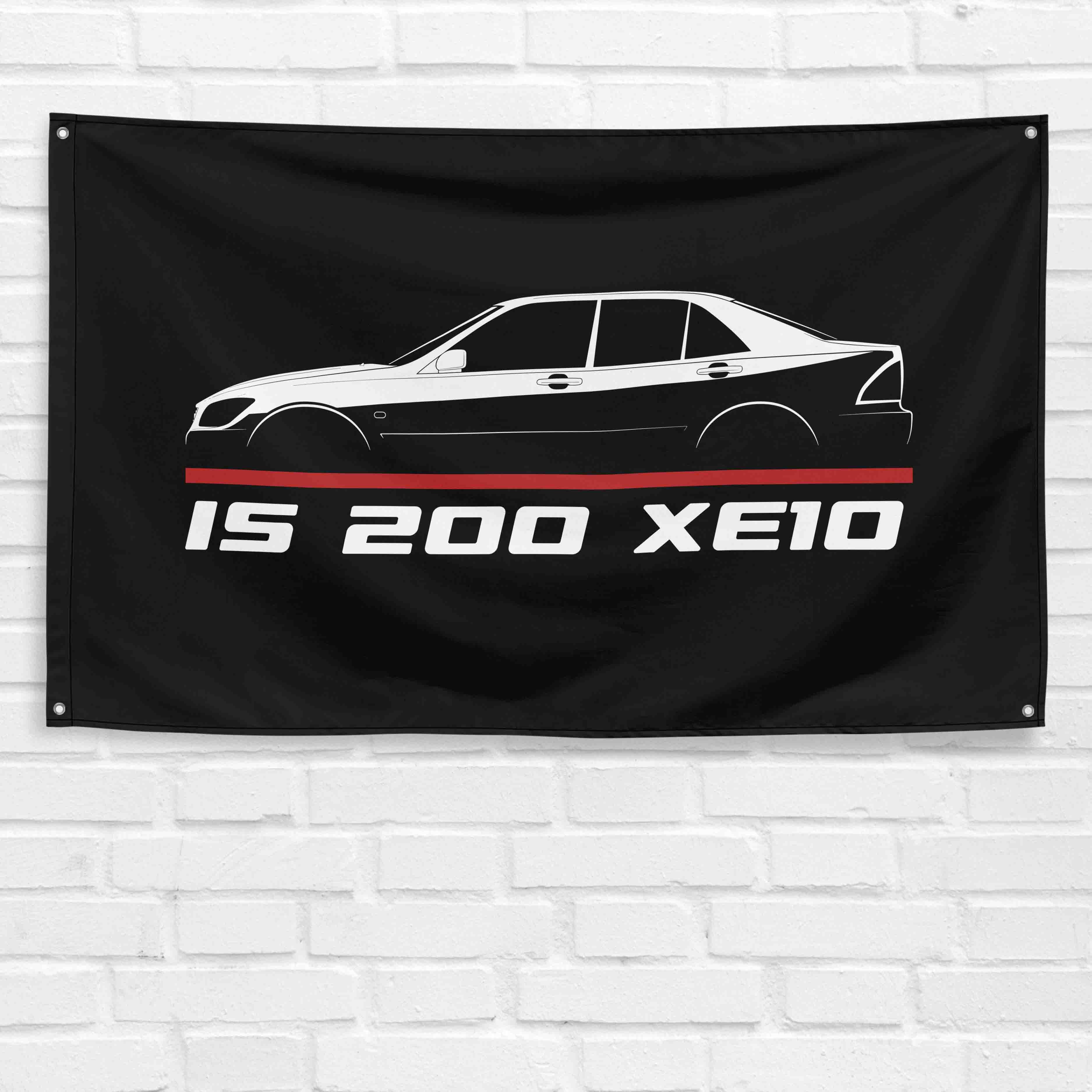 IS 200 XE10 1999-2005 3x5 ft Flag Garage Wall Decor Birthday Gift Banner