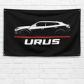 Urus 2018 3x5 ft Flag Garage Wall Decor Birthday Gift Banner