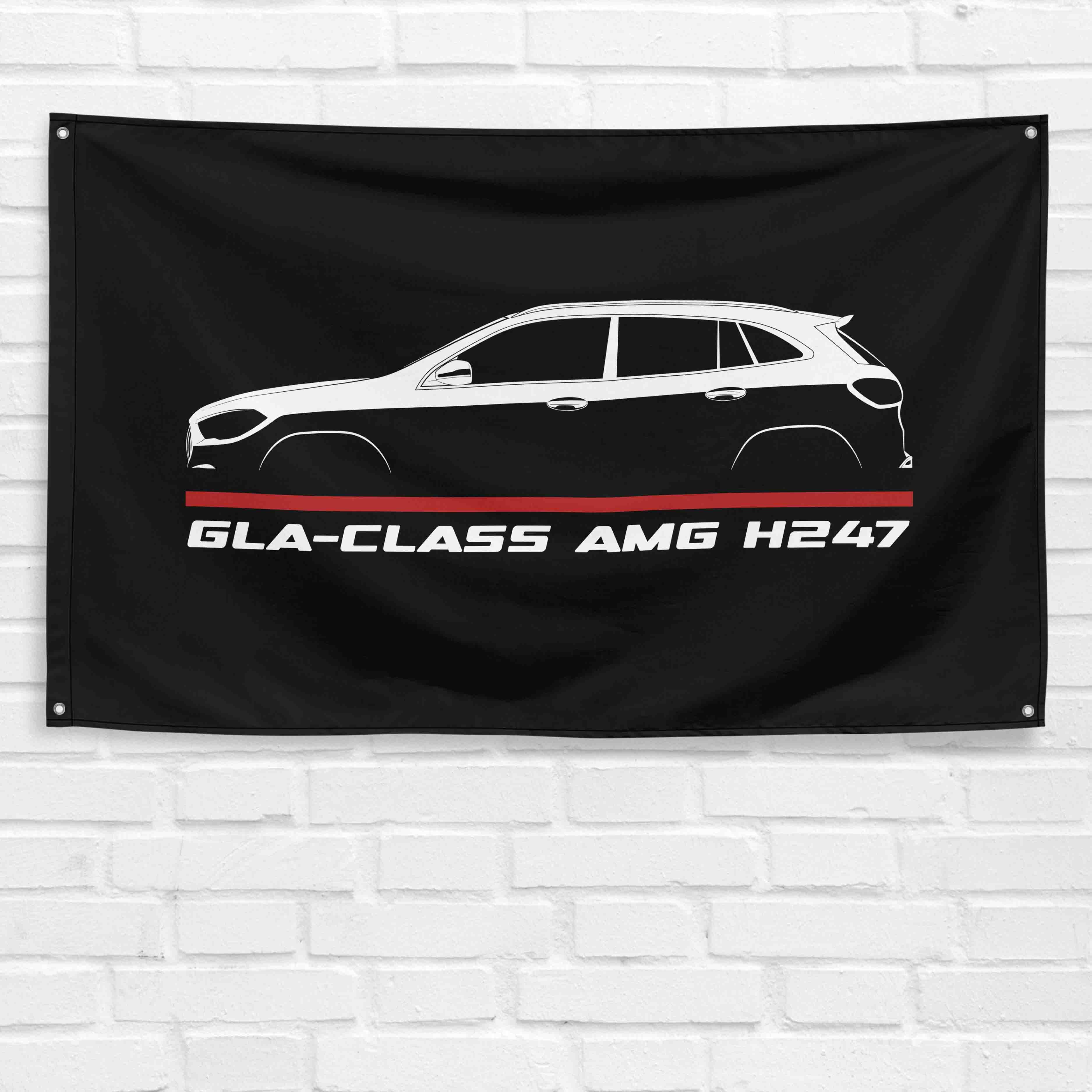 GLA-Class AMG H247 2020 3x5 ft Flag Garage Wall Decor Birthday Gift Banner