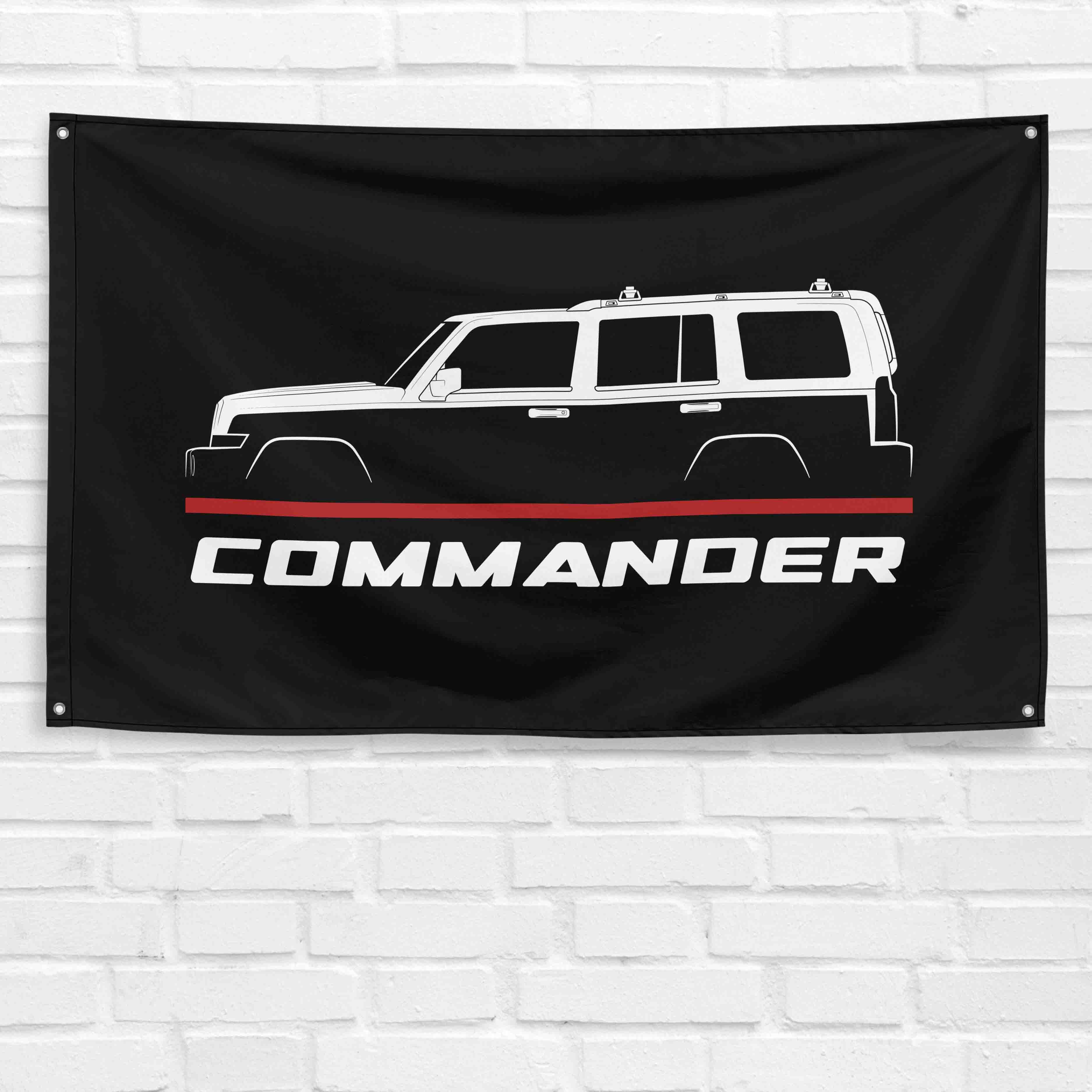 Commander 2006-2010 3x5 ft Flag Garage Wall Decor Birthday Gift Banner