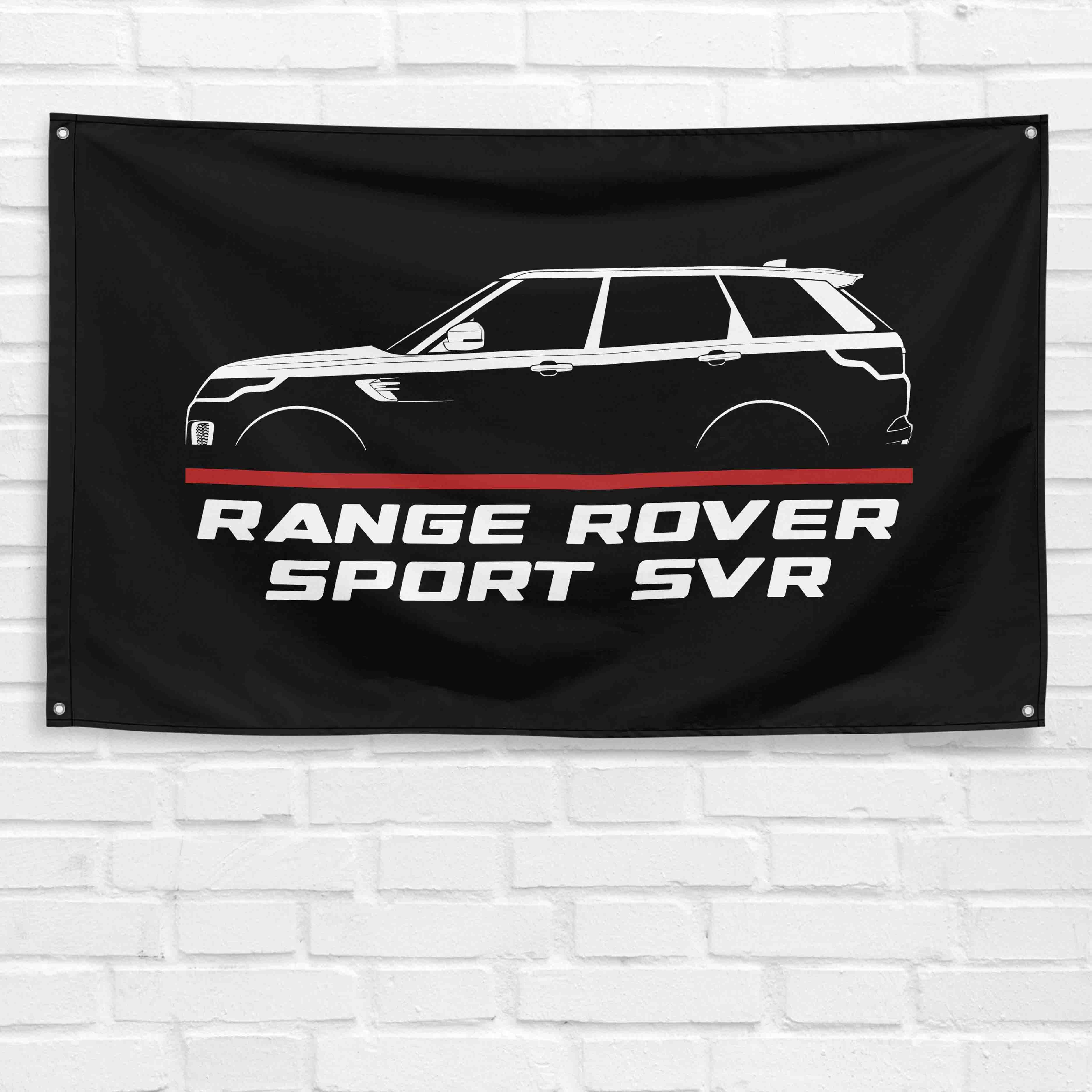 Range Rover Sport SVR 2015 3x5 ft Flag Garage Wall Decor Birthday Gift Banner