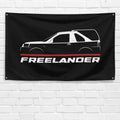 Freelander 3-Door 1997-2006 3x5 ft Flag Garage Wall Decor Birthday Gift Banner