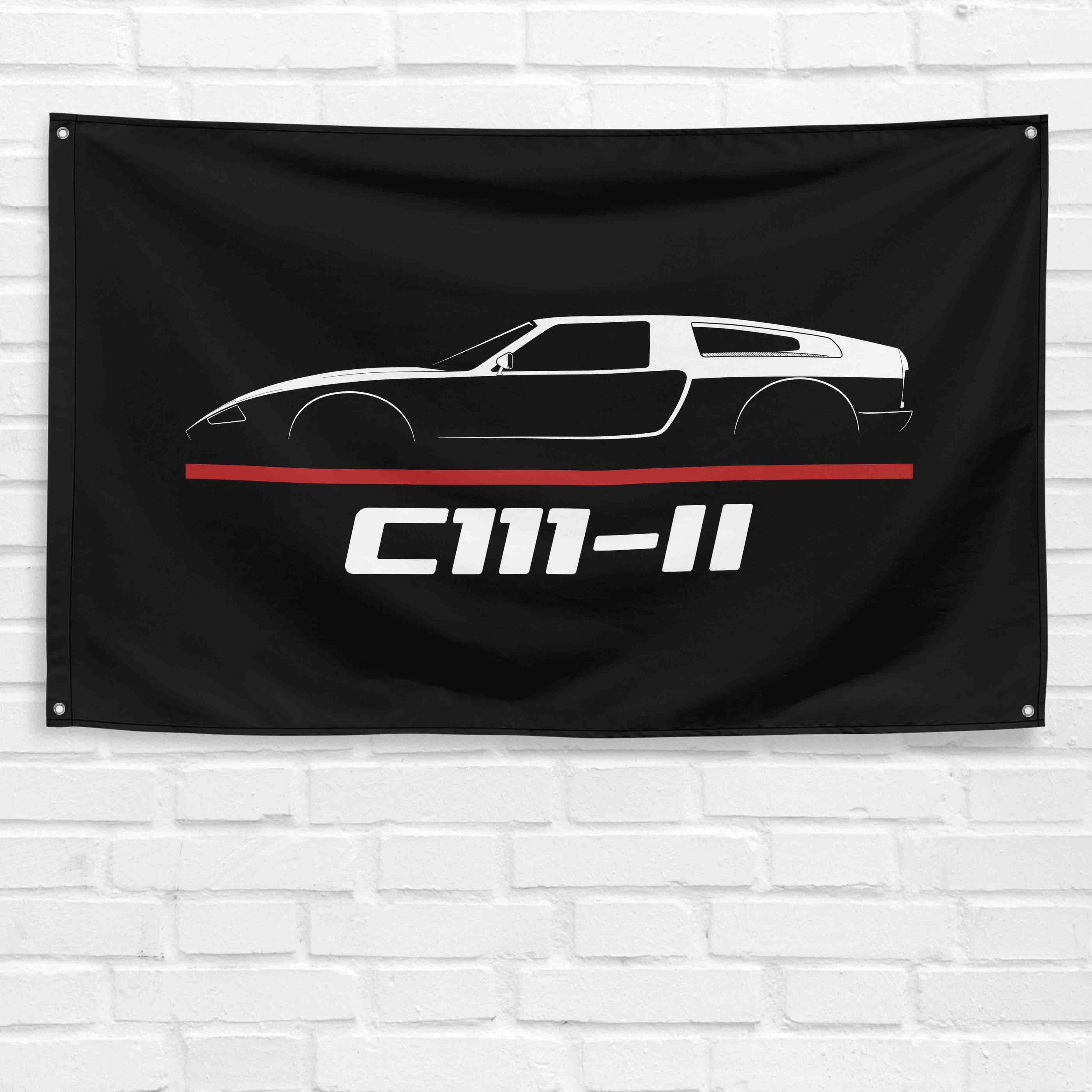 C111-II 1970-1971 3x5 ft Flag Garage Wall Decor Birthday Gift Banner