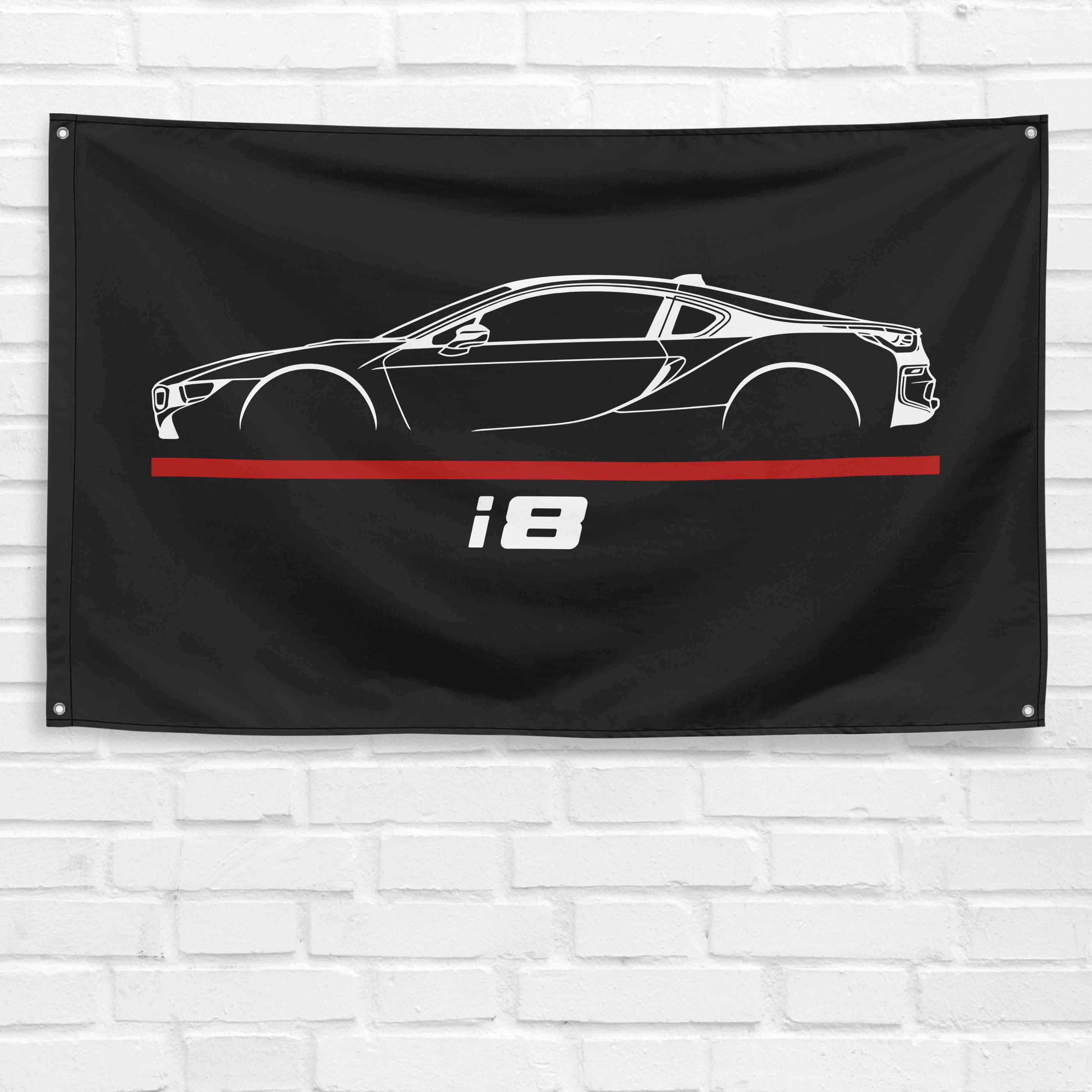 i8 2015 3x5 ft Flag Garage Wall Decor Birthday Gift Banner
