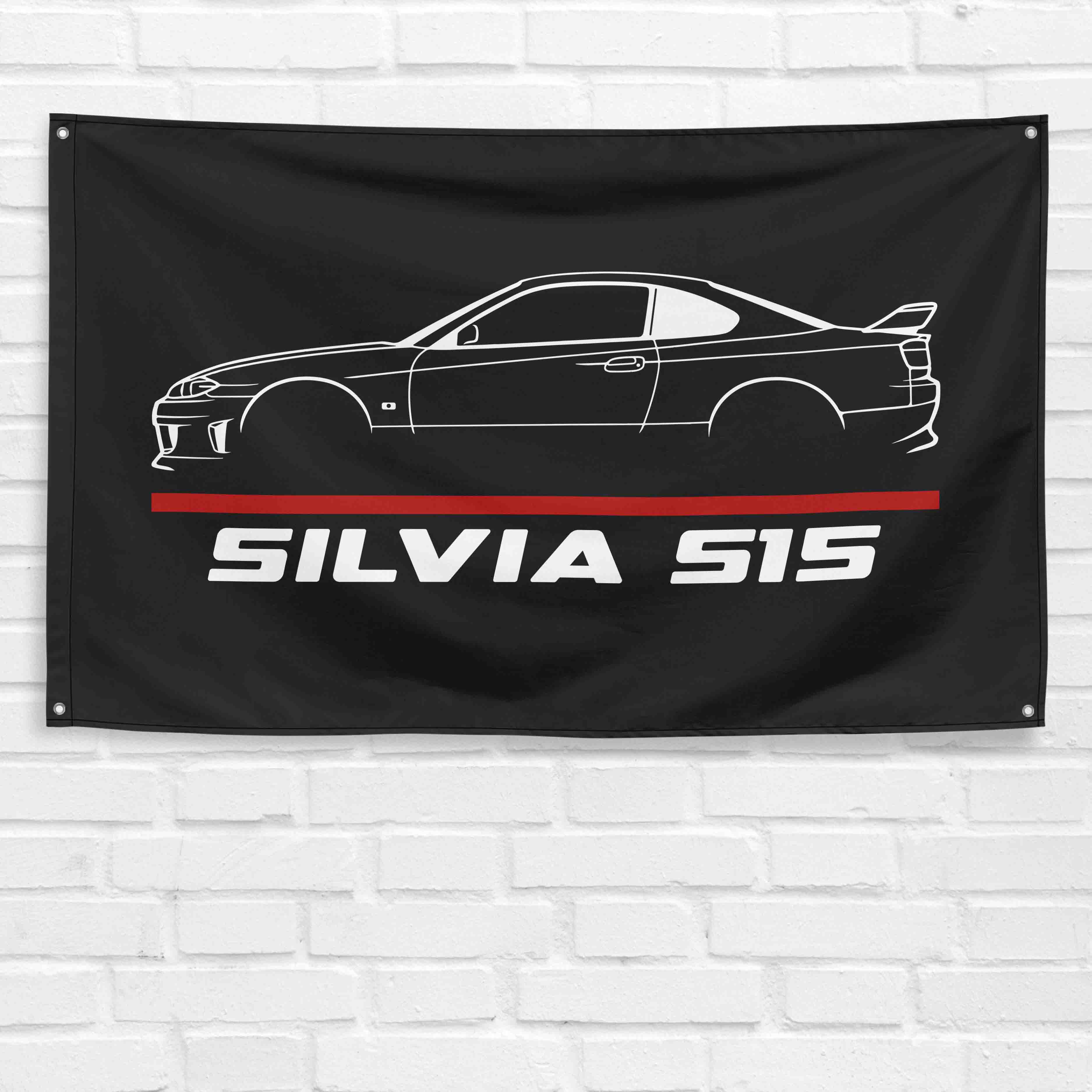 Silvia S15 1999 3x5 ft Flag Garage Wall Decor Birthday Gift Banner