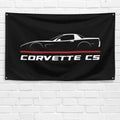 Corvette C5 1997-2004 3x5 ft Flag Garage Wall Decor Birthday Gift Banner