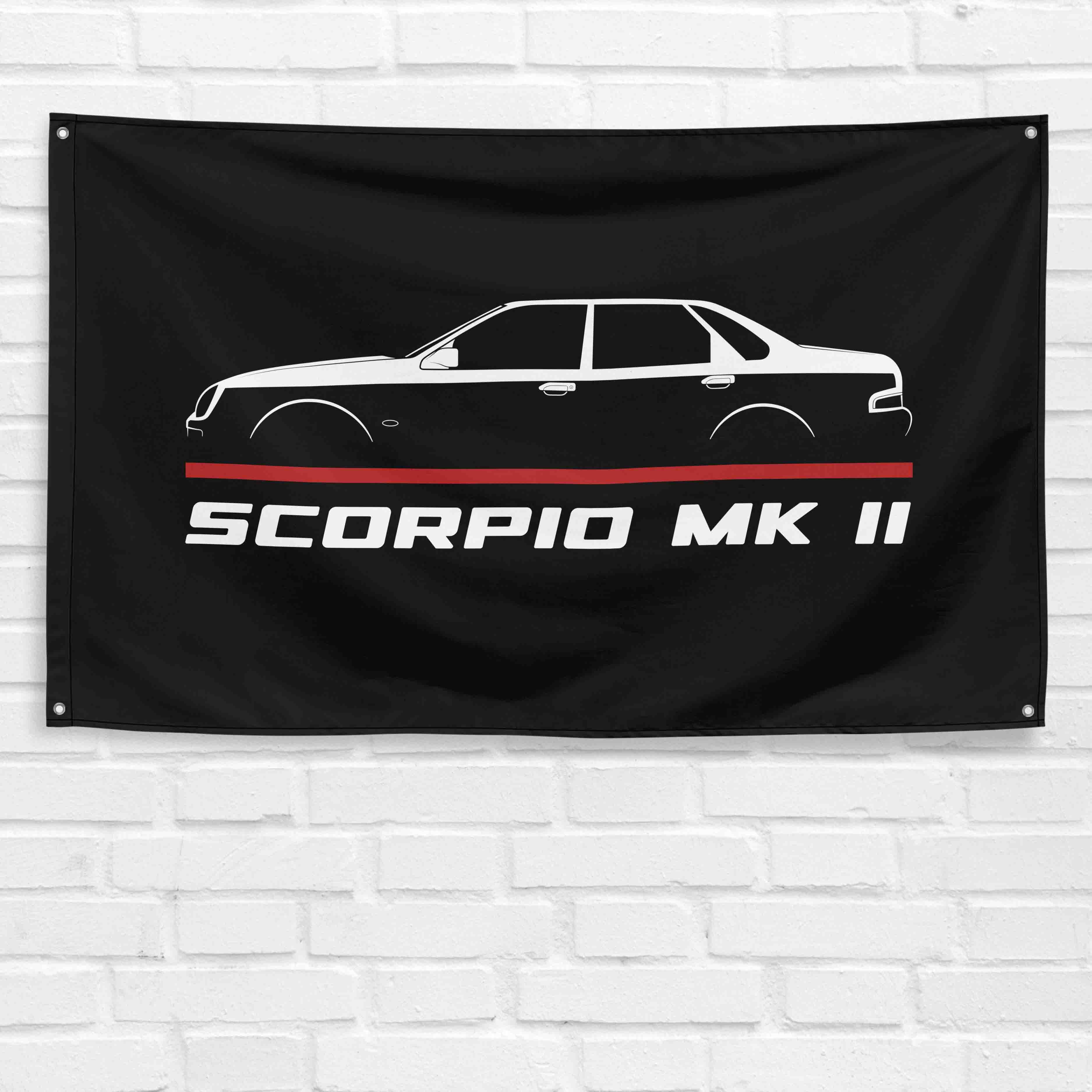 Scorpio Mk II 1985-1994 3x5 ft Flag Garage Wall Decor Birthday Gift Banner