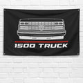 1500 Truck Nose 1989 3x5 ft Flag Garage Wall Decor Birthday Gift Banner