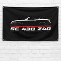 SC 430 Z40 2001-2010 3x5 ft Flag Garage Wall Decor Birthday Gift Banner