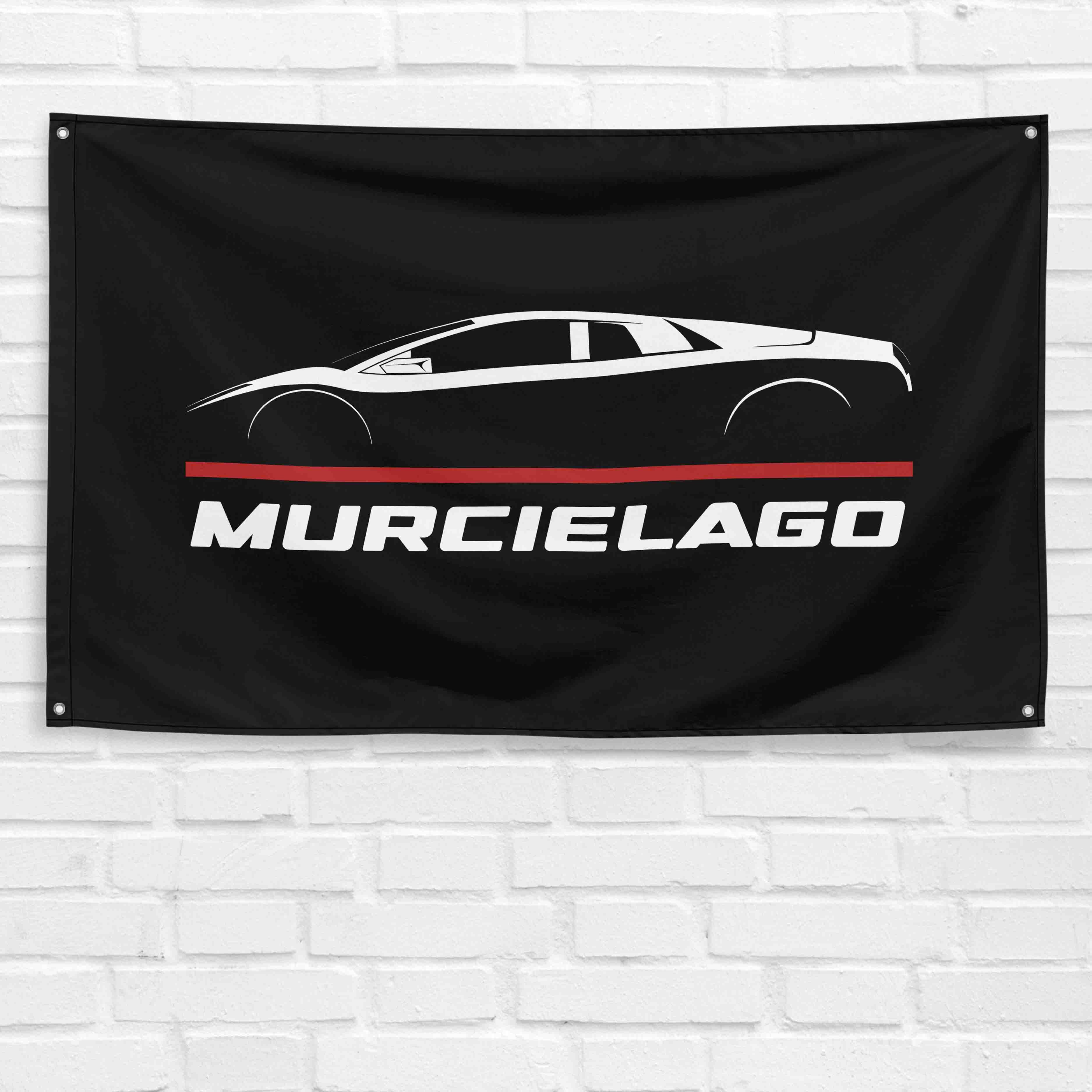 Murcielago 2001-2010 3x5 ft Flag Garage Wall Decor Birthday Gift Banner