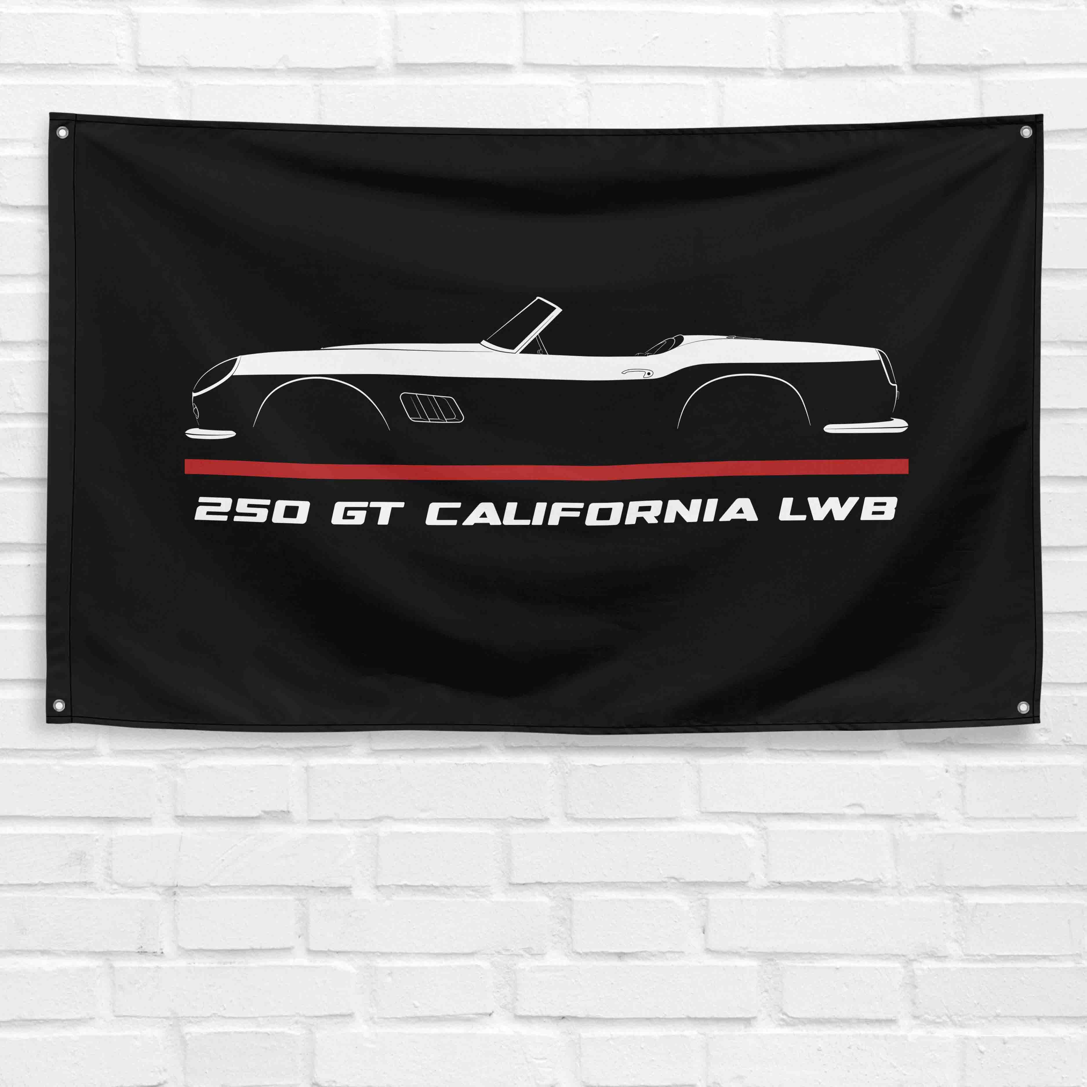250 GT California LWB 1957-1962 3x5 ft Flag Garage Wall Decor Banner