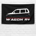 Wagon R+ 2000-2006 3x5 ft Flag Garage Wall Decor Birthday Gift Banner