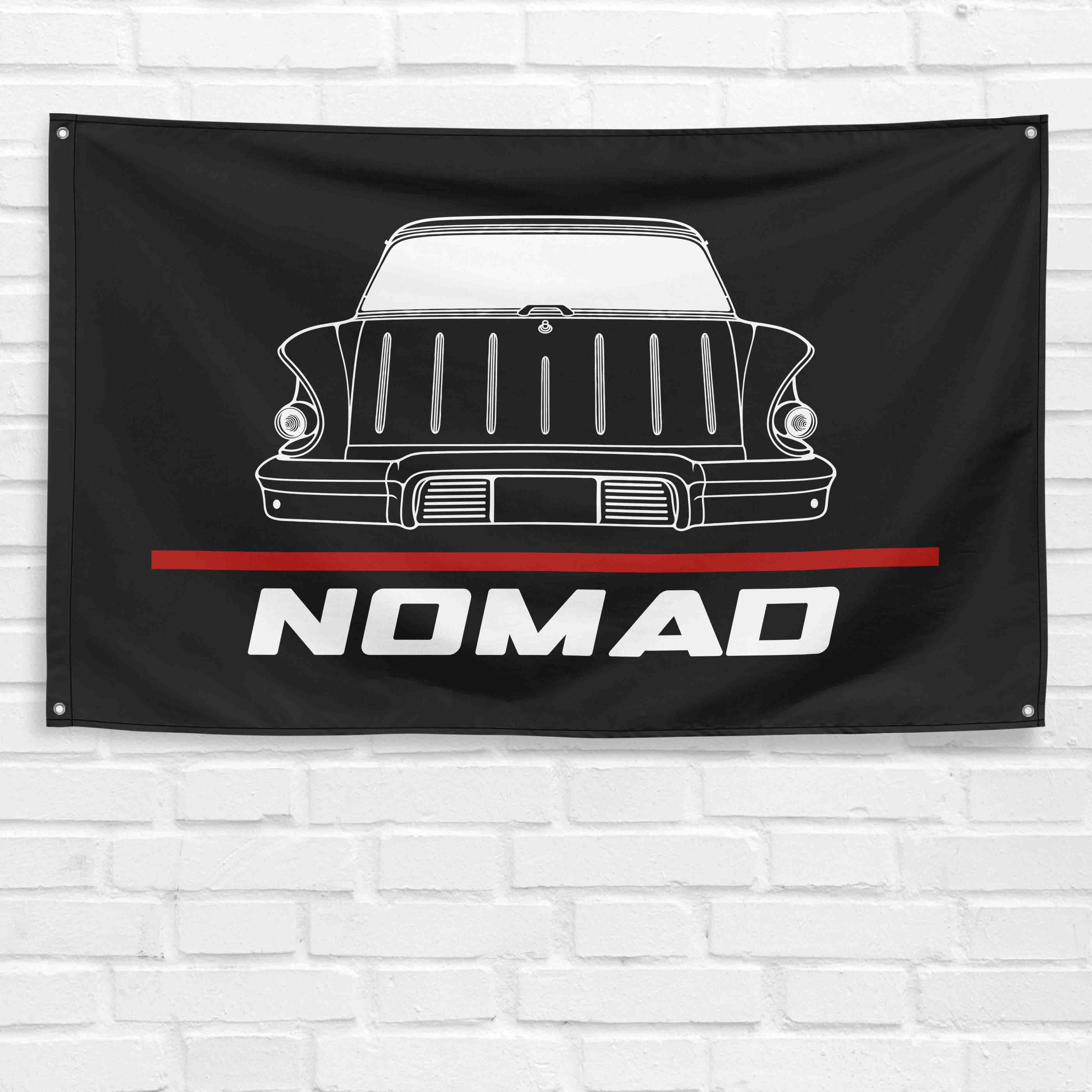 Nomad 1958 Classic 3x5 ft Flag Garage Wall Decor Birthday Gift Banner