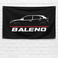 Baleno 2015-2021 3x5 ft Flag Garage Wall Decor Birthday Gift Banner