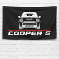 Cooper S 2023 3x5 ft Flag Garage Wall Decor Birthday Gift Banner