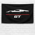 GT 2017-2022 3x5 ft Flag Garage Wall Decor Birthday Gift Banner