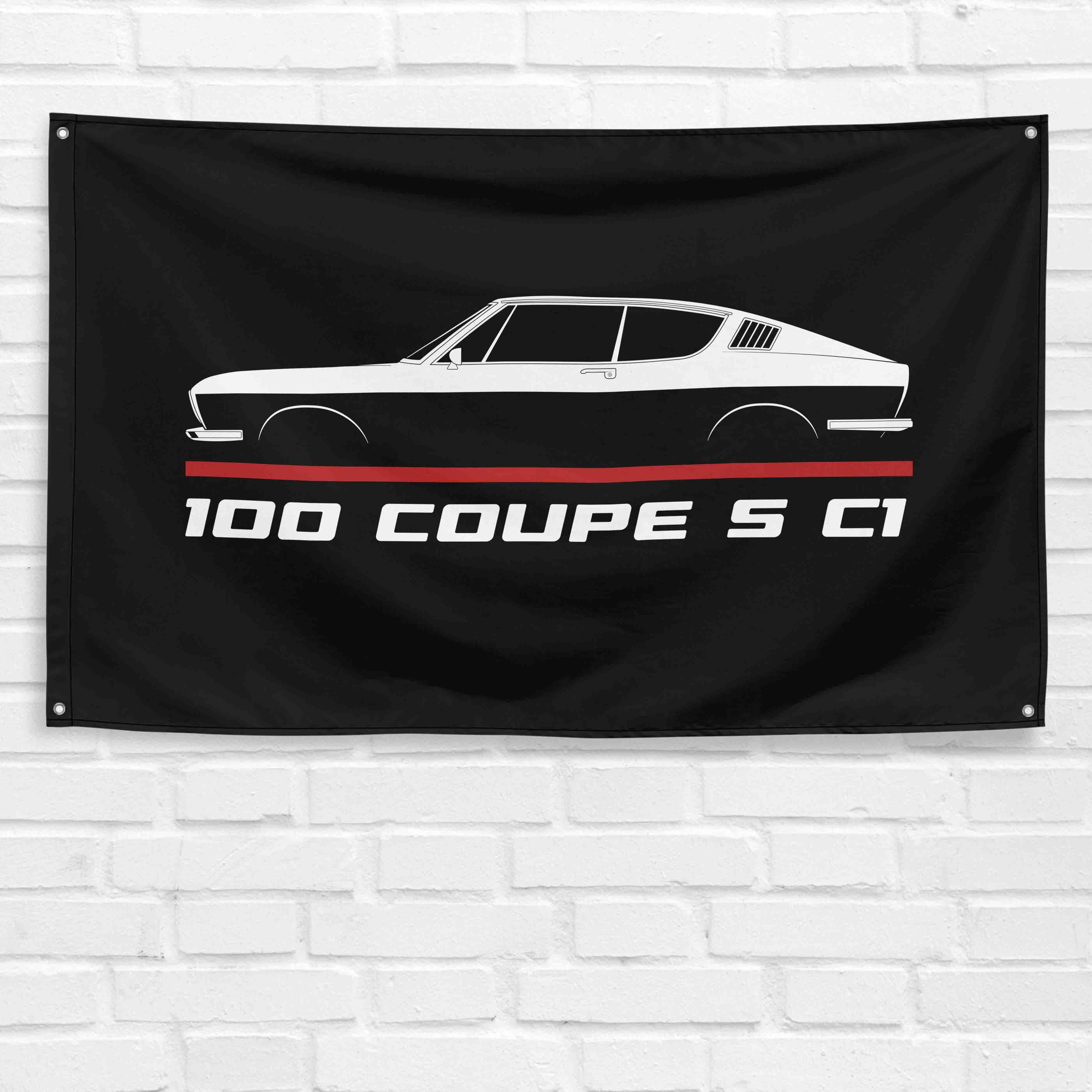 100 Coupe S C1 1970-1976 3x5 ft Flag Garage Wall Decor Birthday Gift Banner