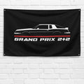 Grand Prix 2+2 1986 3x5 ft Flag Garage Wall Decor Birthday Gift Banner