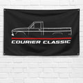 Courier Classic Truck 3x5 ft Flag Garage Wall Decor Birthday Gift Banner