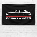 Corolla KE20 1970-1973 3x5 ft Flag Garage Wall Decor Birthday Gift Banner