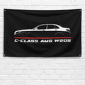 C-Class AMG W205 2018-2022 3x5 ft Flag Garage Wall Decor Birthday Gift Banner