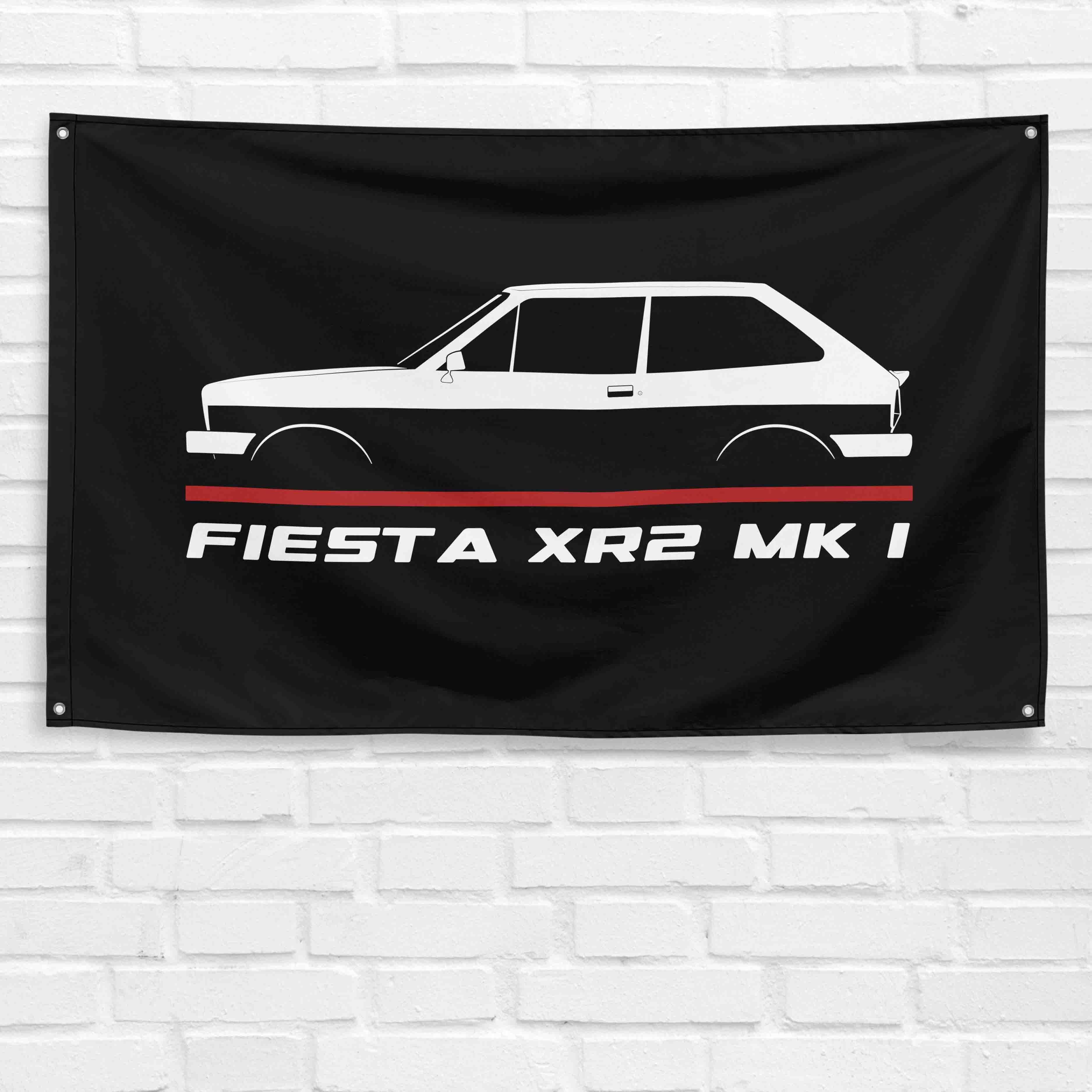 Fiesta XR2 Mk I 1976-1983 3x5 ft Flag Garage Wall Decor Birthday Gift Banner