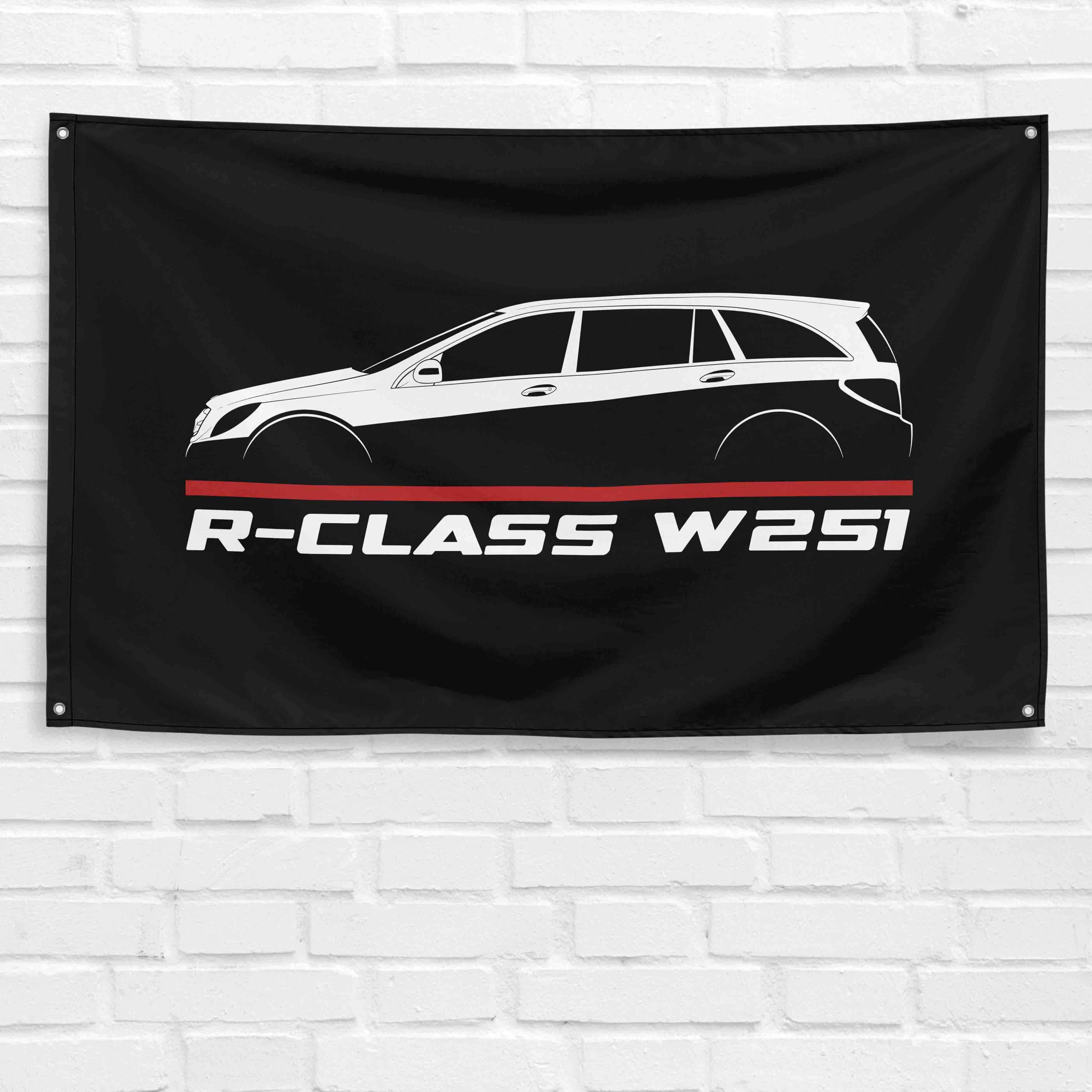 R-Class W251 2005-2013 3x5 ft Flag Garage Wall Decor Birthday Gift Banner