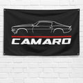 Camaro 1970 3x5 ft Flag Garage Wall Decor Birthday Gift Banner