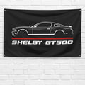 Mustang Shelby GT500 2010 3x5 ft Flag Garage Wall Decor Birthday Gift Banner