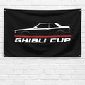Ghibli Cup 1992-1998 3x5 ft Flag Garage Wall Decor Birthday Gift Banner
