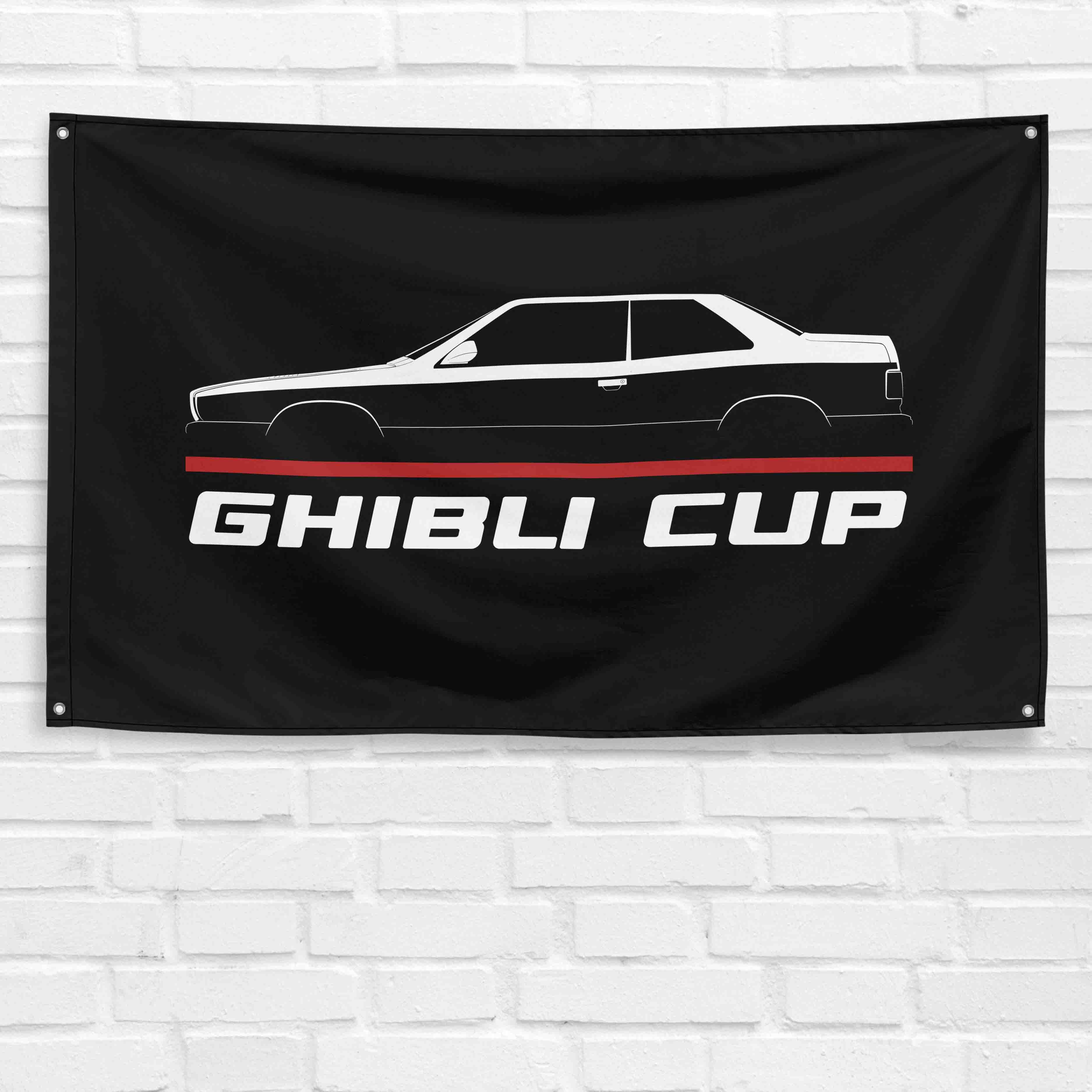 Ghibli Cup 1992-1998 3x5 ft Flag Garage Wall Decor Birthday Gift Banner