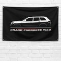 Grand Cherokee WK2 2011-2013 3x5 ft Flag Garage Wall Decor Birthday Gift Banner