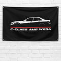 C-Class AMG W204 2007-2014 3x5 ft Flag Garage Wall Decor Birthday Gift Banner