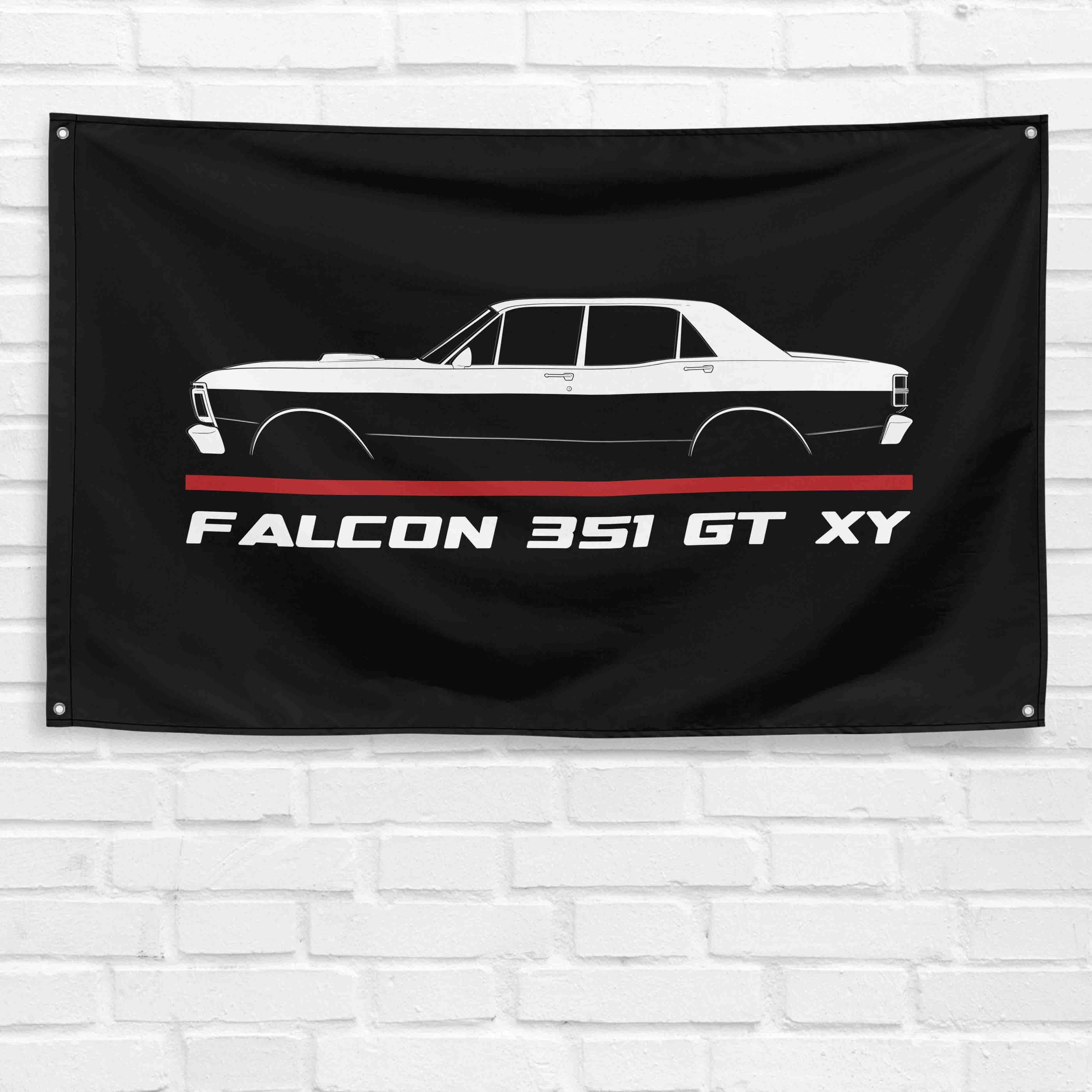 Falcon 351 GT XY 1970-1972 3x5 ft Flag Garage Wall Decor Birthday Gift Banner