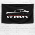 S2 Coupe 1991-1995 3x5 ft Flag Garage Wall Decor Birthday Gift Banner