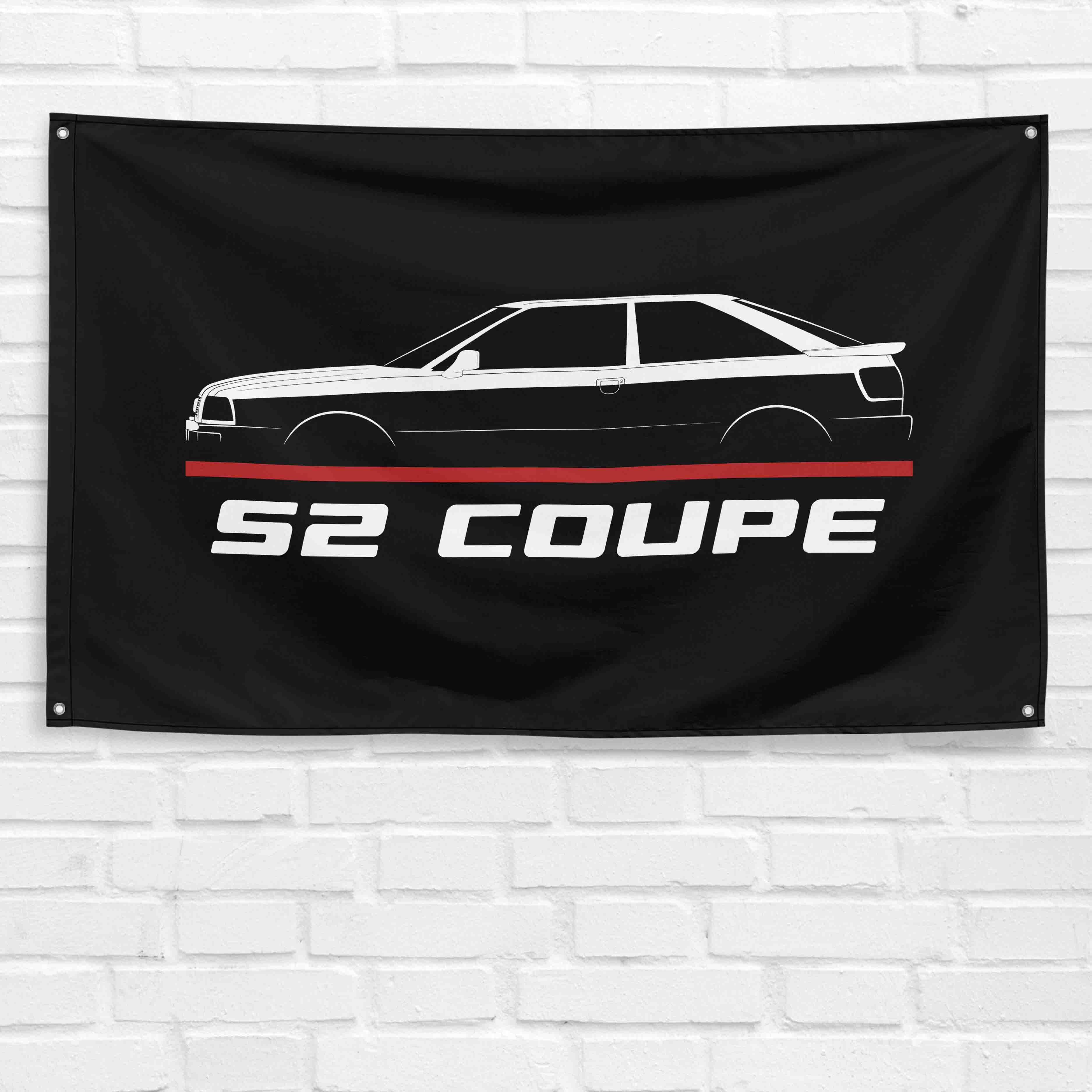 S2 Coupe 1991-1995 3x5 ft Flag Garage Wall Decor Birthday Gift Banner