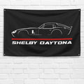 Shelby Daytona Race 3x5 ft Flag Garage Wall Decor Birthday Gift Banner